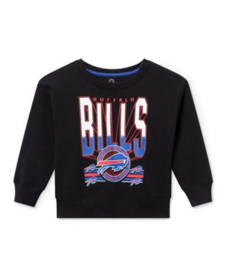 Unisex NFL Buffalo Bills Drop Shoulder Crew Fleece - Little Kid, Big Kid