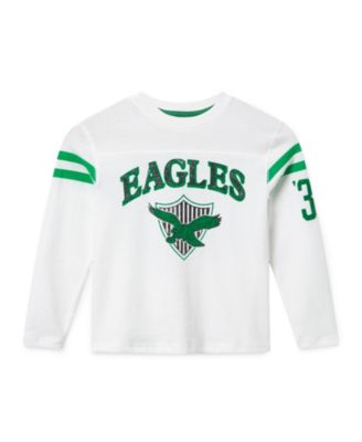 Unisex NFL Philadelphia Eagles Striped Long Sleeve Tee - Little Kid, Big Kid