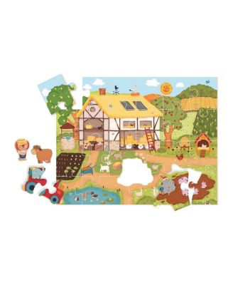  Happy Farm Activity Story Puzzle - Ages 36+ months