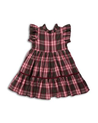 Girls' Jennifer Tartan Cotton Dress - Little Kid