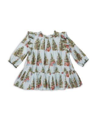 Girls' Harper Trees Presents Print Cotton Dress - Little Kid