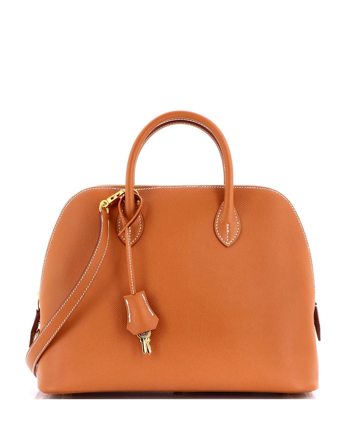 Pre-Owned HERMES 30 Bolide 1923 Bag Epsom