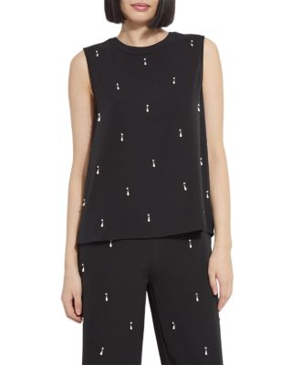 Siyana Embellished Shell Top
