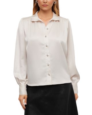 Chloe Collared Long Sleeve Blouse
