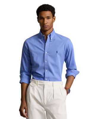 Stretch Poplin Custom Fit Shirt