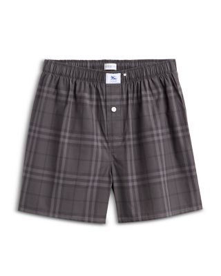 Barnaby Check Cotton Boxers