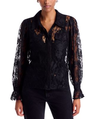 Brooke Long Sleeve Lace Blouse