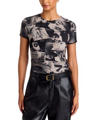 Ressi Crewneck Printed Tee