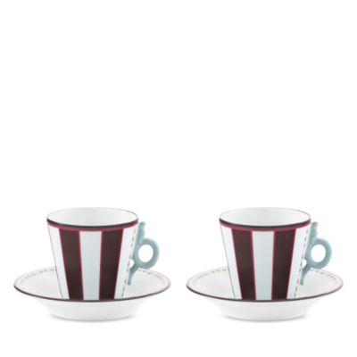 Fortunae Espresso Cup & Saucer, Set of 2