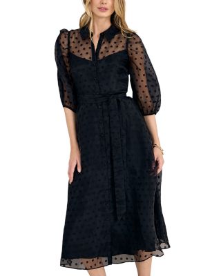 Phase Eight Agatha Spot Shirt Dress