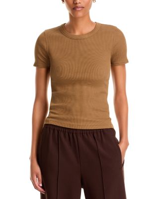The Essential Rib Crewneck Tee