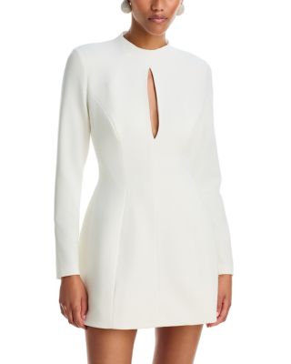 Gabriel Hourglass Keyhole Cutout Mini Dress