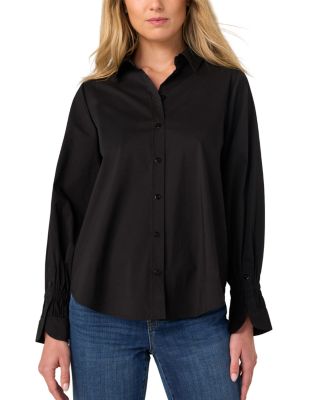 Collared Button Front Top