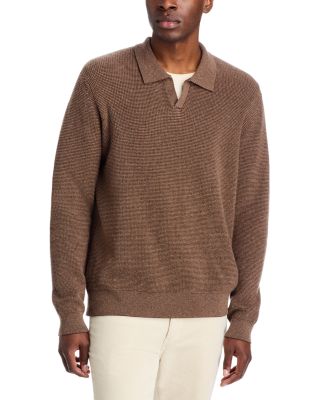 Otis Merino Wool & Cashmere Sweater Polo
