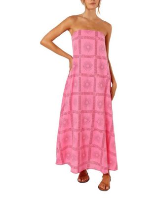  Soph Strapless Maxi Dress