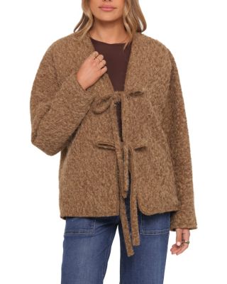  Kimmy Bow Oversized Cardigan