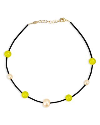 Cosmos Freshwater Pearl Necklace, 13.6-15"