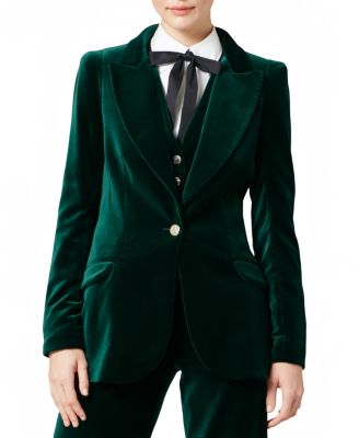  Women's Clove Velvet Jacket