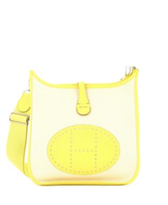 PM Evelyne Bag Gen III Toile and Leather