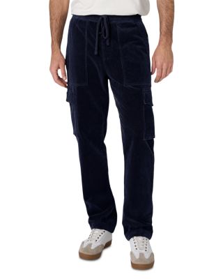 Cotton Blend Corduroy Cargo Joggers