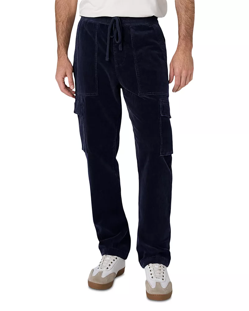 Liverpool Los Angeles Cotton Blend Corduroy Cargo Joggers
