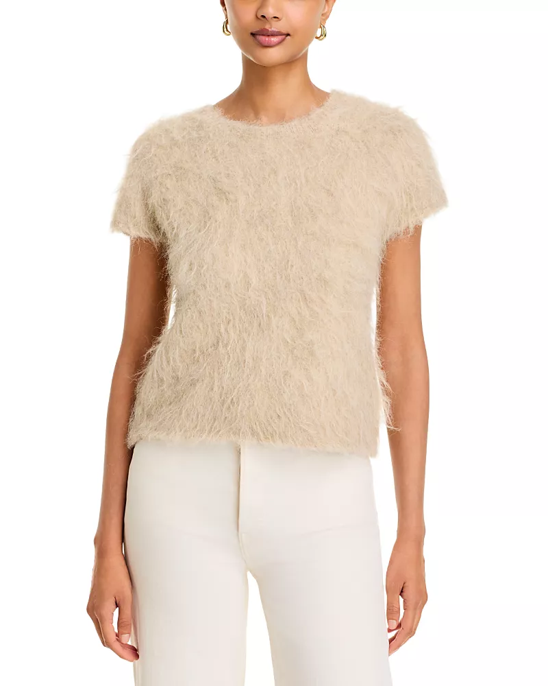 a. ren Collins Short Sleeve Crewneck Sweater
