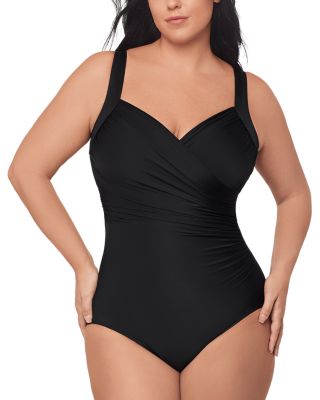 Sanibel Draped One Piece Swimsuit 