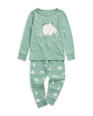 Unisex Safari Print Pajama Set - Baby