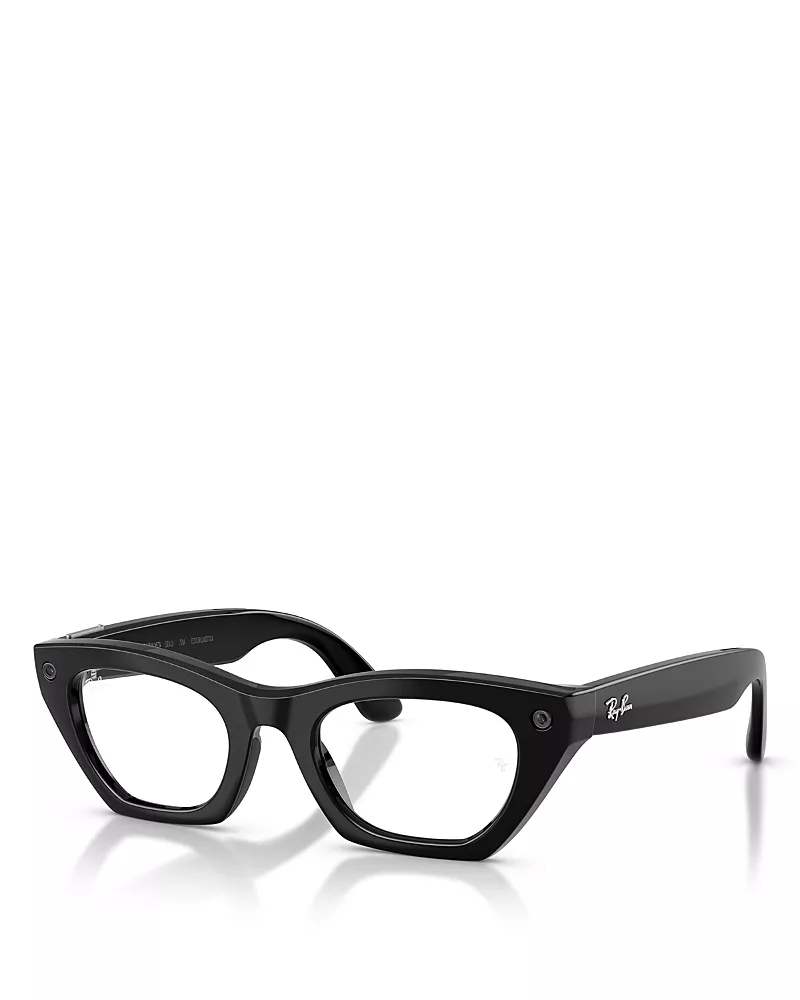 Ray-Ban Meta RW4015 Zena (Gen 3) Cat Eye Electronic Transition Lenses, 49mm