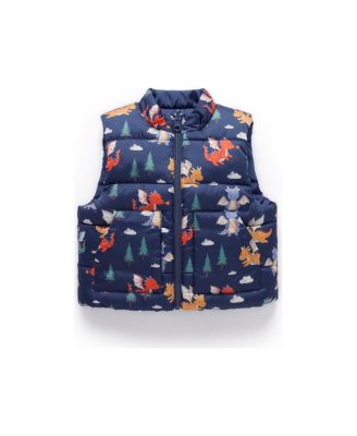 Boys' Reversible Puffer Vest - Baby, Little Kid