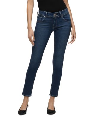 Collin Cotton Stretch Mid Rise Skinny Jeans in Obsess