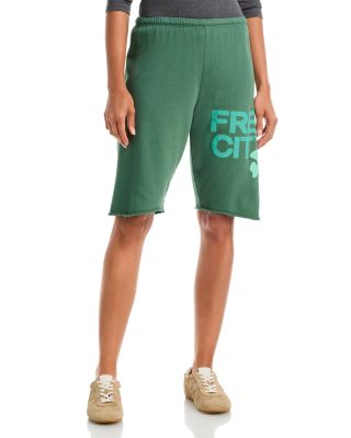Cutoff Cotton Sweatshorts