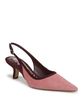 Women's Bianka Suede Slingback Pumps