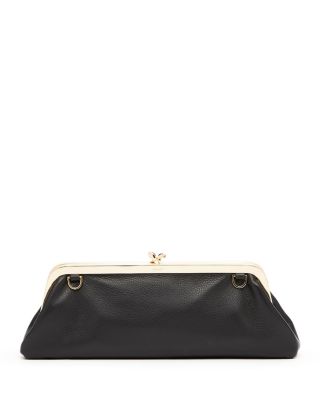 Hammitt Los Angeles Vivienne Slim Leather Convertible Clutch