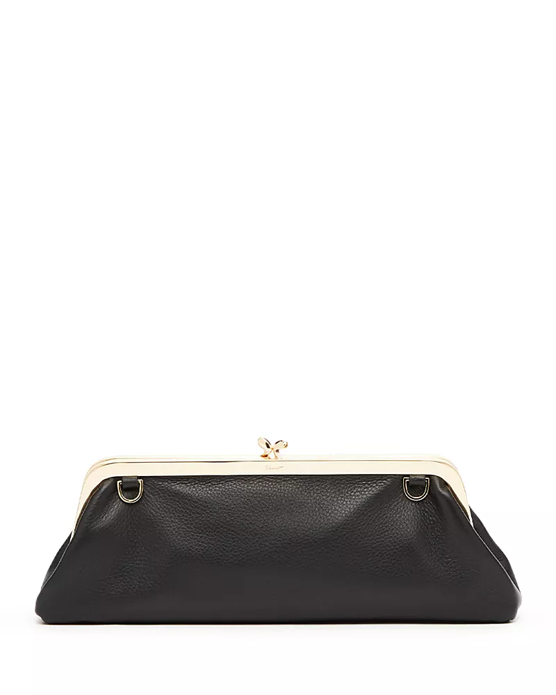 Hammitt Los Angeles Vivienne Slim Leather Convertible Clutch