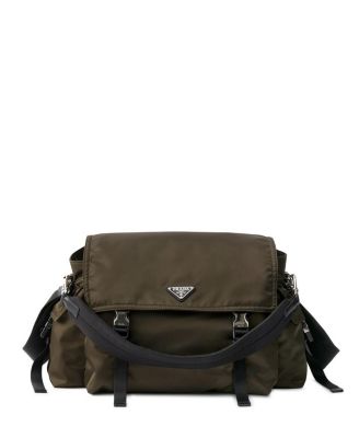 Explore Re-Nylon and Leather Bag