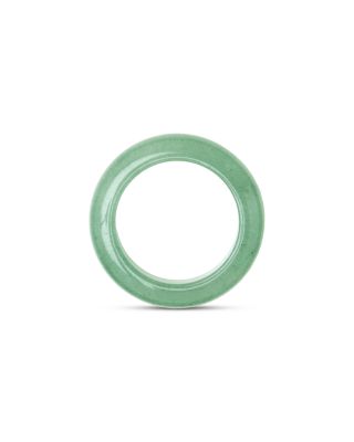 Ines Green Aventurine Band Ring