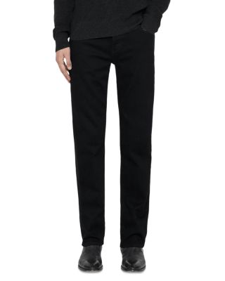 Allsaints Sid Skinny Fit Jeans in Jet Black