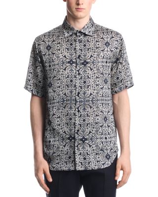 Emporio Armani Short Sleeve Printed Shirt