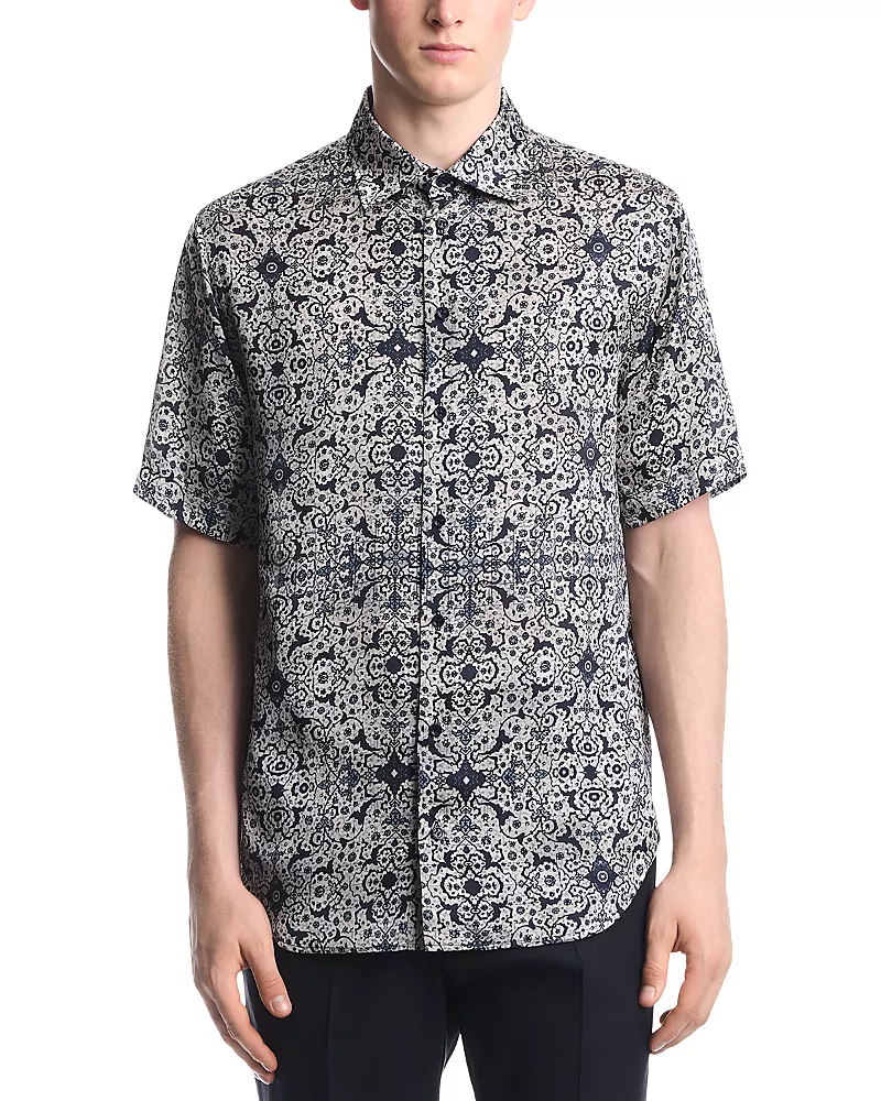 Emporio Armani Short Sleeve Printed Shirt
