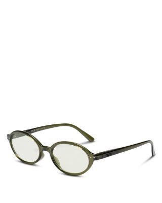Memo Round Blue Light Glasses, 53mm