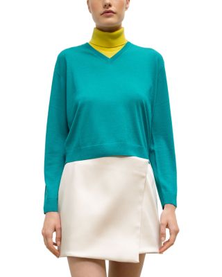 Bobbi Satin Wrap Asymmetric Hem Mini Skirt