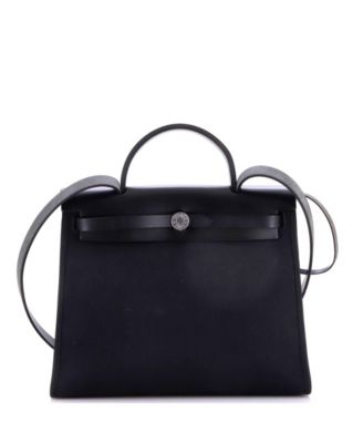 31 Herbag Zip Leather and Toile