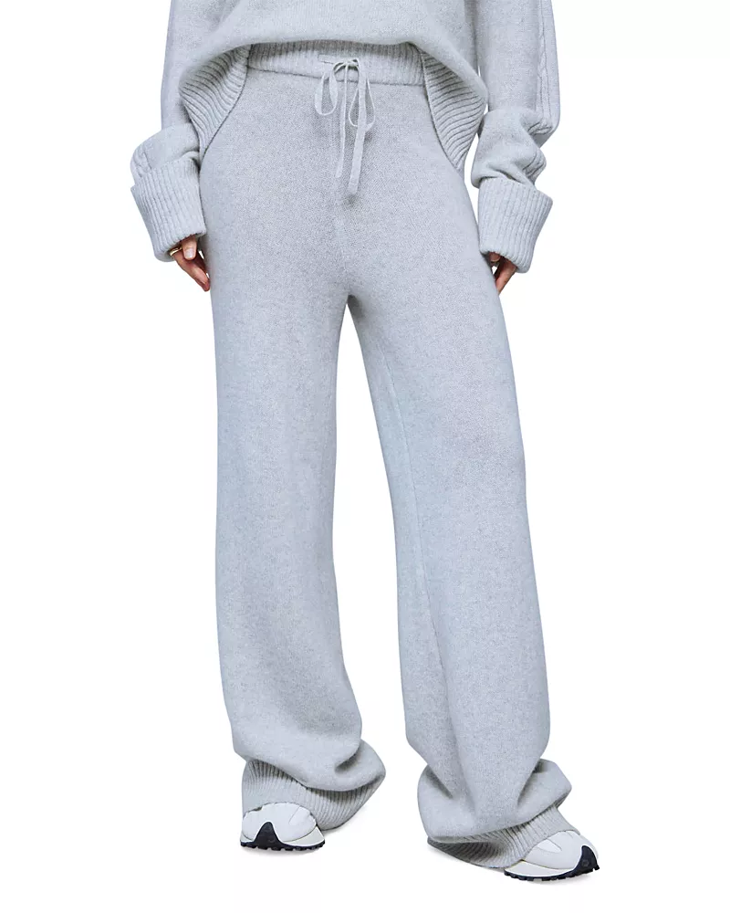 Splendid Tori Cashmere Ribbed Hem Sweatpants