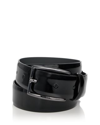 Men's Patent Leather Belt