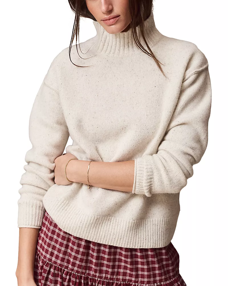 Marine Layer Coastal Merino Wool Turtleneck Sweater