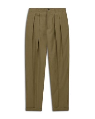 Relaxed Pleated Trousers