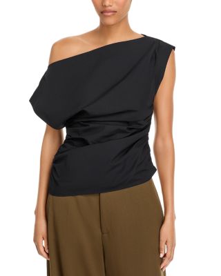 Nara Ruched Asymmetric Top