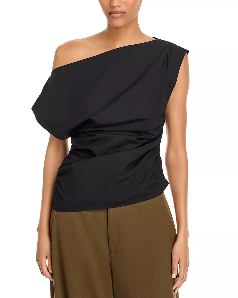 A. l.c. Nara Ruched Asymmetric Top