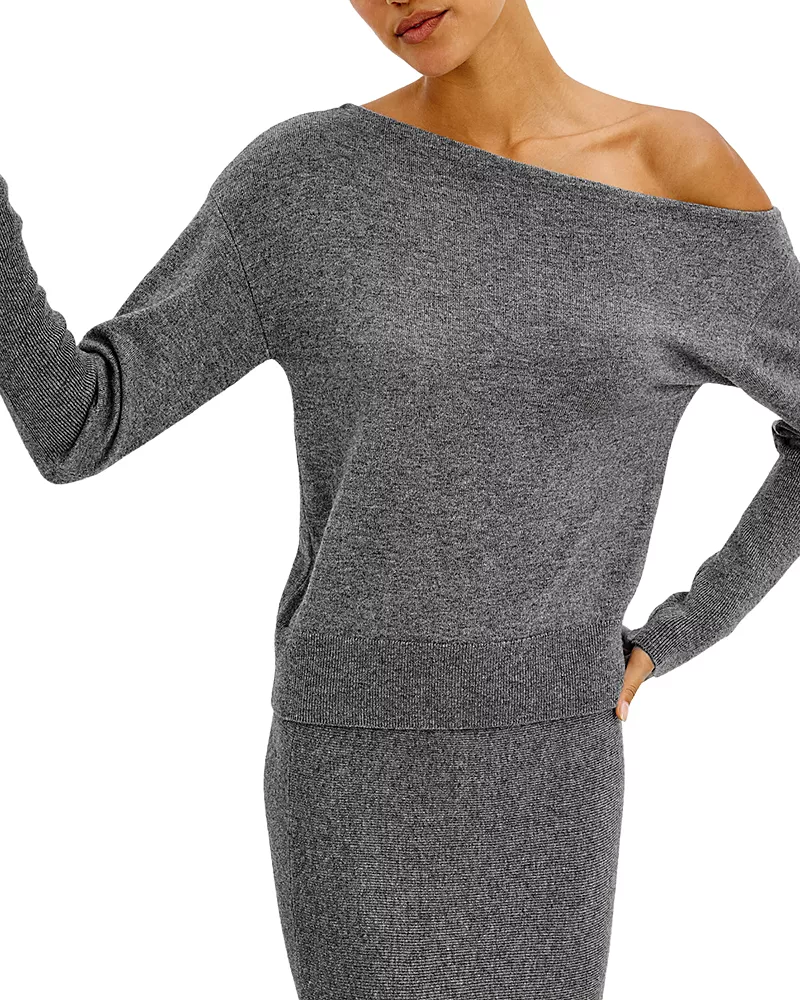 Rails Tianna Wool Blend One Shoulder Top